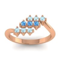Simple Pave Bypass Pravat Ring