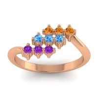 Simple Pave Bypass Pravat Ring