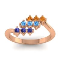 Simple Pave Bypass Pravat Ring