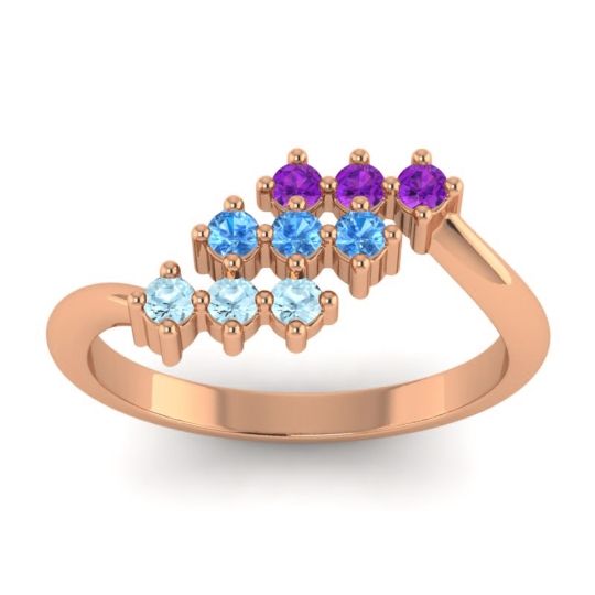 Simple Pave Bypass Pravat Ring