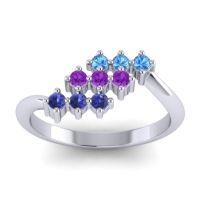 Simple Pave Bypass Pravat Ring