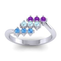 Simple Pave Bypass Pravat Ring