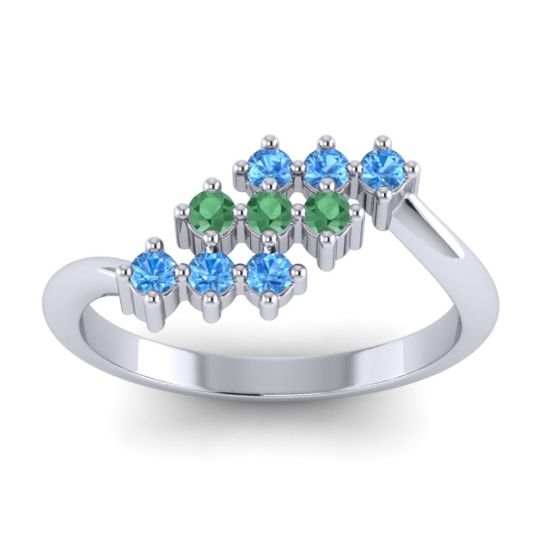 Simple Pave Bypass Pravat Ring