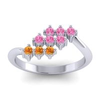 Simple Pave Bypass Pravat Ring