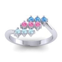 Simple Pave Bypass Pravat Ring