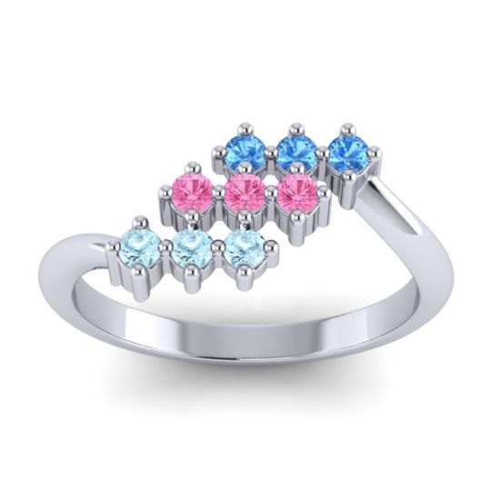 Simple Pave Bypass Pravat Ring