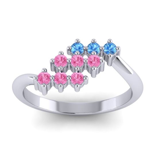 Simple Pave Bypass Pravat Ring