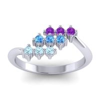 Simple Pave Bypass Pravat Ring