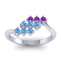 Simple Pave Bypass Pravat Ring