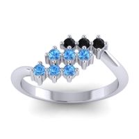 Simple Pave Bypass Pravat Ring