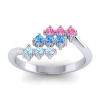 Simple Pave Bypass Pravat Ring