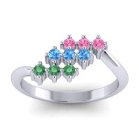 Simple Pave Bypass Pravat Ring