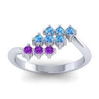 Simple Pave Bypass Pravat Ring