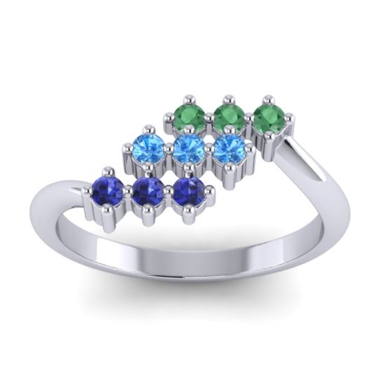 Simple Pave Bypass Pravat Ring