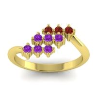 Simple Pave Bypass Pravat Ring