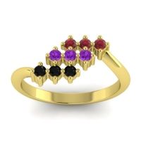 Simple Pave Bypass Pravat Ring