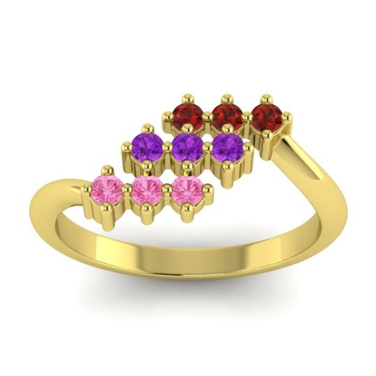 Simple Pave Bypass Pravat Ring