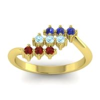 Simple Pave Bypass Pravat Ring