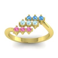 Simple Pave Bypass Pravat Ring