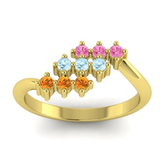 Simple Pave Bypass Pravat Ring