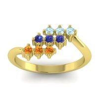 Simple Pave Bypass Pravat Ring