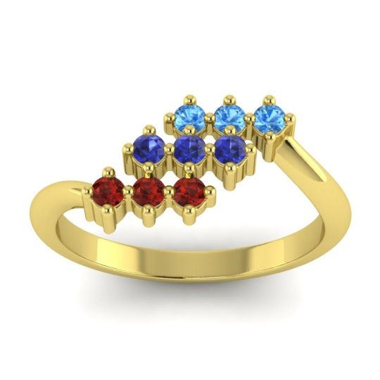 Simple Pave Bypass Pravat Ring