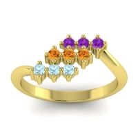 Simple Pave Bypass Pravat Ring
