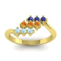 Simple Pave Bypass Pravat Ring