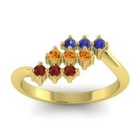 Simple Pave Bypass Pravat Ring