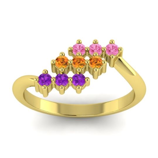 Simple Pave Bypass Pravat Ring