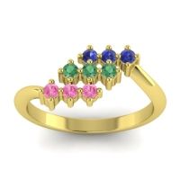 Simple Pave Bypass Pravat Ring