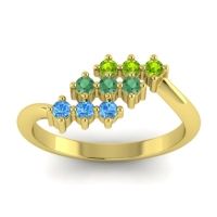 Simple Pave Bypass Pravat Ring