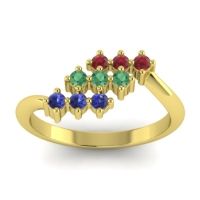 Simple Pave Bypass Pravat Ring