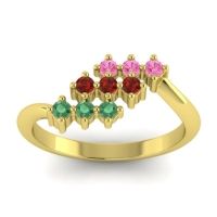 Simple Pave Bypass Pravat Ring