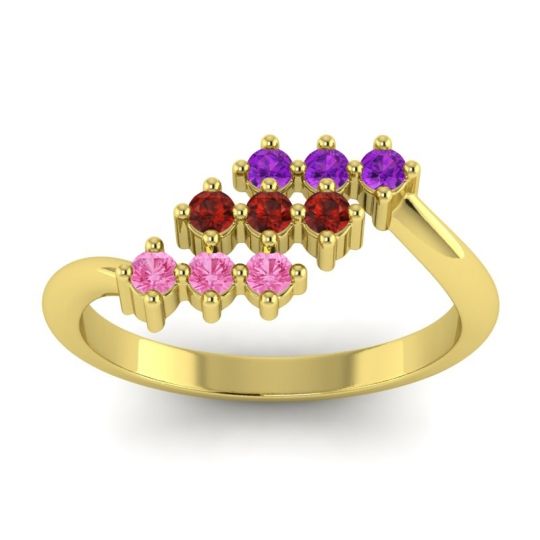 Simple Pave Bypass Pravat Ring