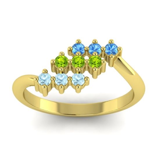 Simple Pave Bypass Pravat Ring