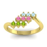 Simple Pave Bypass Pravat Ring