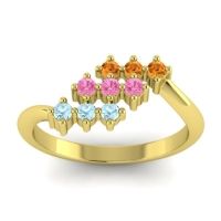 Simple Pave Bypass Pravat Ring