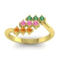 Simple Pave Bypass Pravat Ring