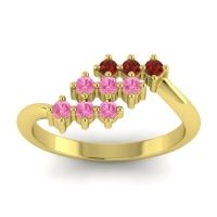 Simple Pave Bypass Pravat Ring