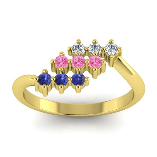 Simple Pave Bypass Pravat Ring