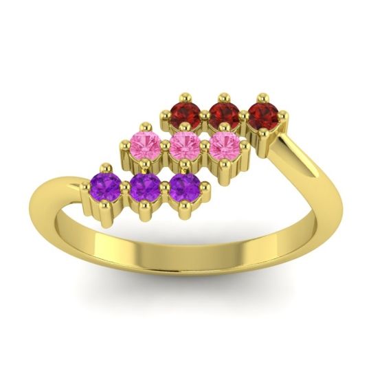 Simple Pave Bypass Pravat Ring