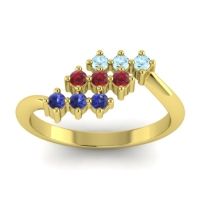 Simple Pave Bypass Pravat Ring