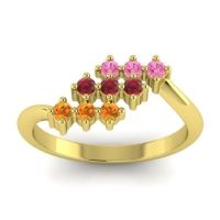 Simple Pave Bypass Pravat Ring