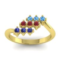 Simple Pave Bypass Pravat Ring