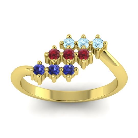 Simple Pave Bypass Pravat Ring