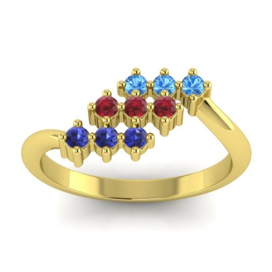 Simple Pave Bypass Pravat Ring