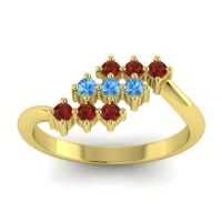 Simple Pave Bypass Pravat Ring