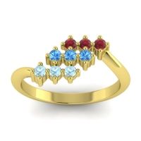 Simple Pave Bypass Pravat Ring