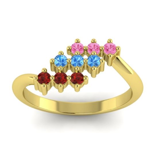 Simple Pave Bypass Pravat Ring